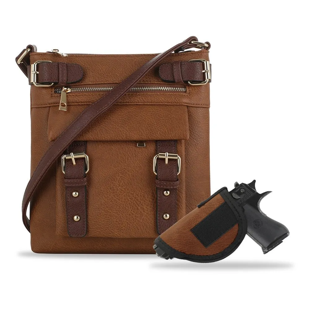 C8535L Concealed Carry Locking Purse Crossbody