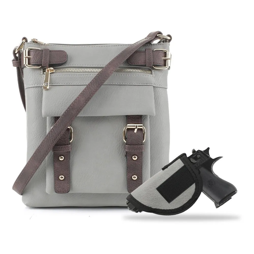C8535L Concealed Carry Locking Purse Crossbody