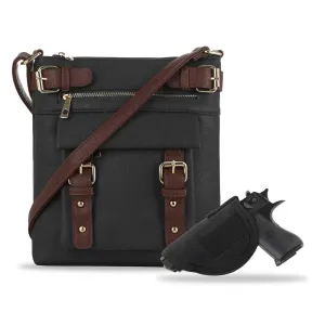C8535L Concealed Carry Locking Purse Crossbody