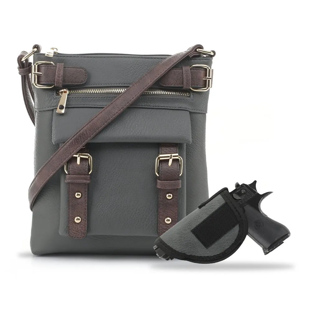 C8535L Concealed Carry Locking Purse Crossbody