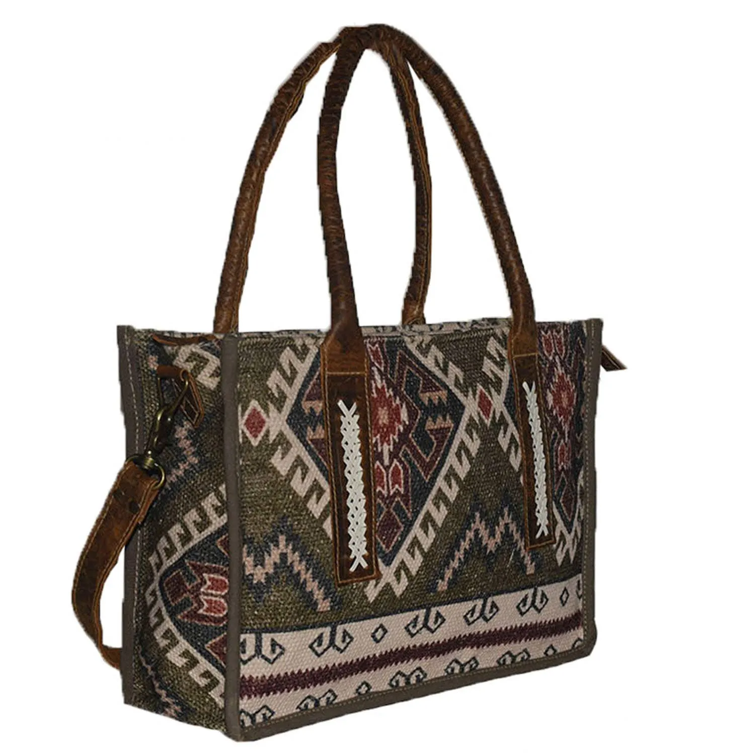Canvas & Leather Kiso Messenger Bag