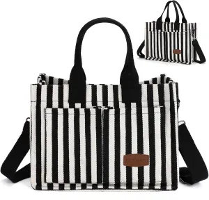 Canvas Tote Bag for Women, Large Work Purses Bible Tote