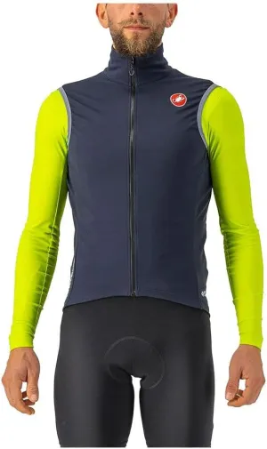 CASTELLI Men's Perfetto RoS 2 Vest, Windproof & Water-Resistant, Breathable Fabric for Road and Gravel Biking I Race Cycling