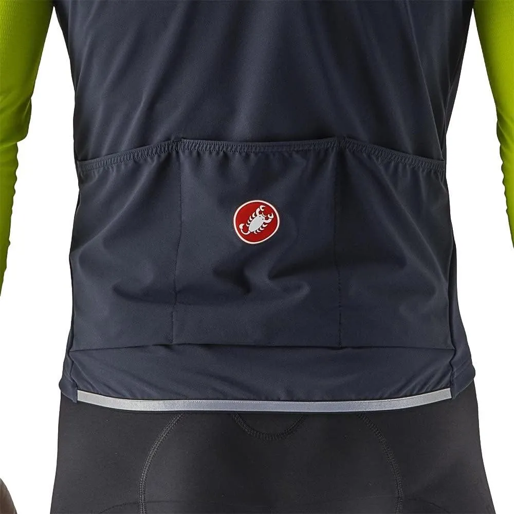 CASTELLI Men's Perfetto RoS 2 Vest, Windproof & Water-Resistant, Breathable Fabric for Road and Gravel Biking I Race Cycling