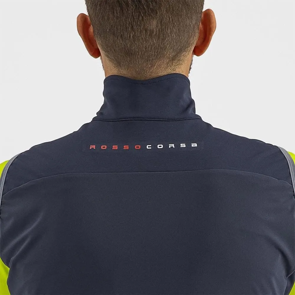 CASTELLI Men's Perfetto RoS 2 Vest, Windproof & Water-Resistant, Breathable Fabric for Road and Gravel Biking I Race Cycling