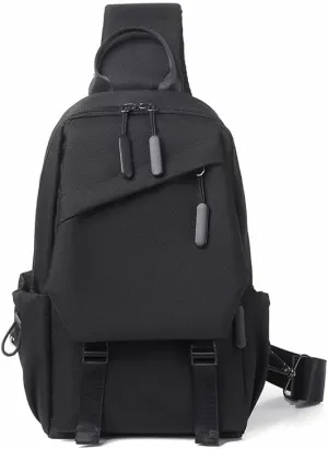 Casual Crossbody Sling Bag for Men, Wear-resistant Reliable Tote Shoulder Bag Daypack for Travel Hiking Shopping