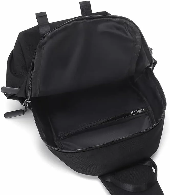 Casual Crossbody Sling Bag for Men, Wear-resistant Reliable Tote Shoulder Bag Daypack for Travel Hiking Shopping