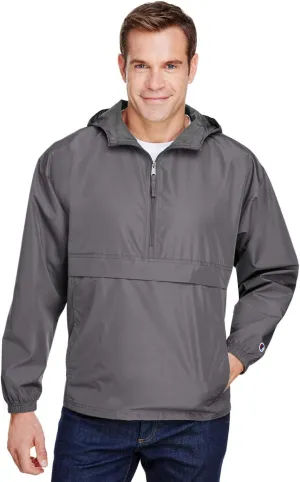 Champion Men's Packable Anorak Quarter-Zip Jacket