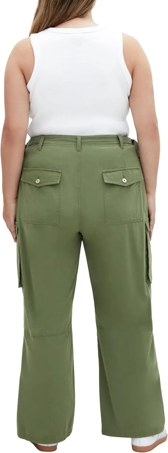 City Chic Womens Plus Size Pant Mia Cargo