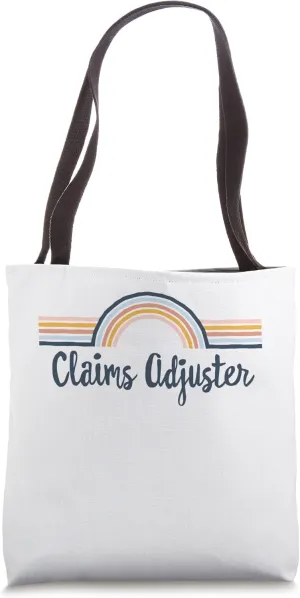 Claims Adjuster boho Rainbow, Matching Claims Adjuster Tote Bag