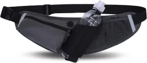 Clakllie Waterproof Running Pack Waist Bag Packs with Adjustable Strap for Workout Travel Sports Outdoor Hip Bum Bags
