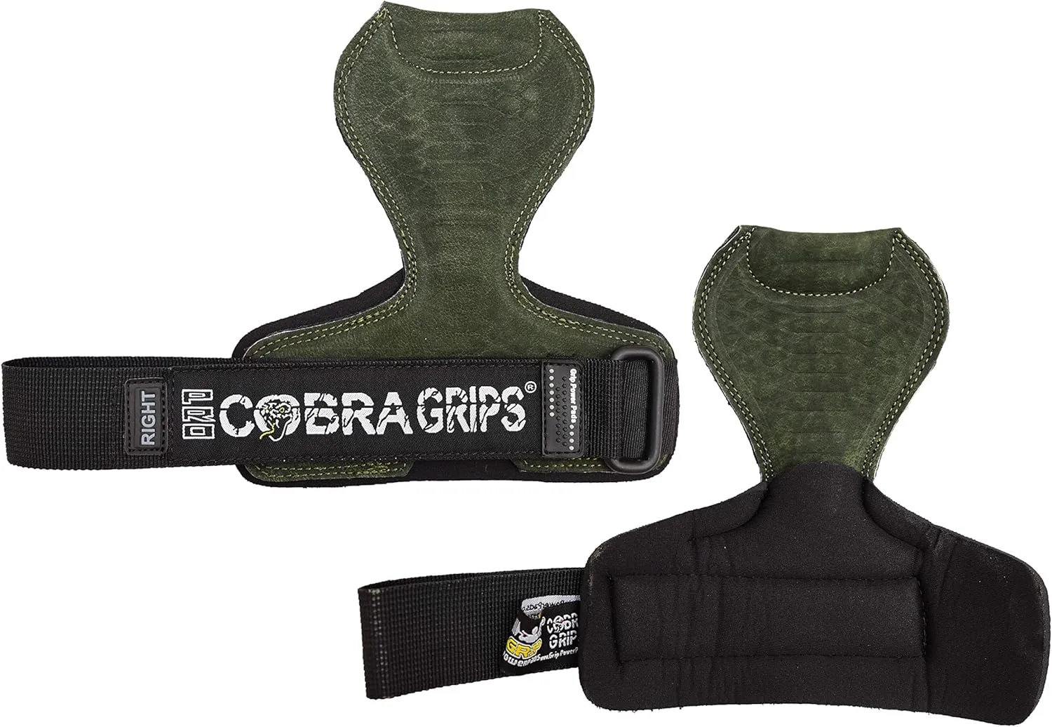 Cobra Grips PRO Weight Lifting Gloves Heavy Duty Straps Alternative Power Lifting Hooks for Deadlifts Adjustable Neoprene Padded Wrist Support Bodybuilding