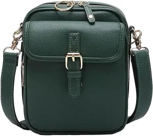 Collaboraten1 Crossbody Leather Bag, Urvashi Crossbody Bag, Tojoyride Crossbody Bags for Women, Adjustable Strap,