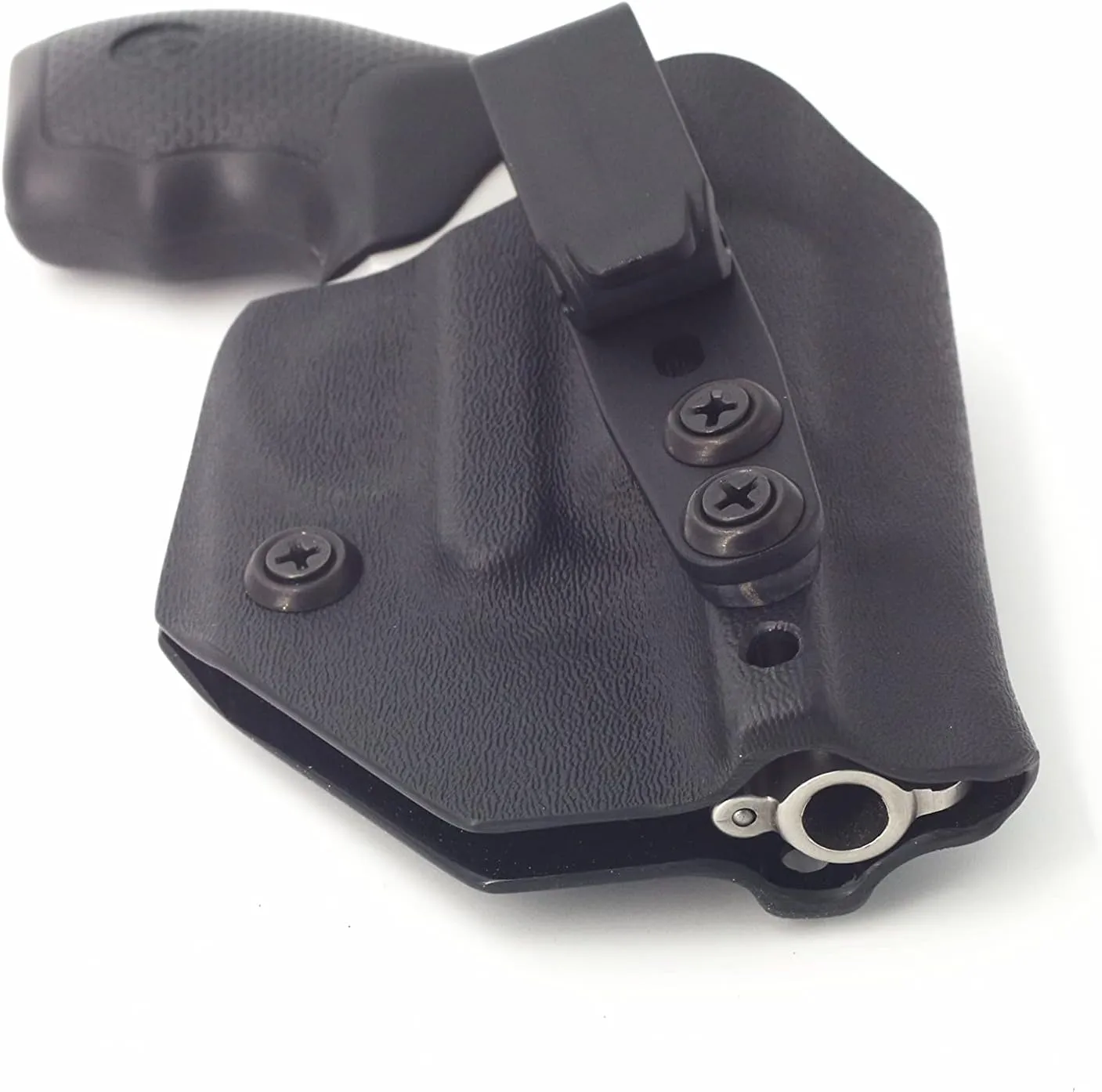 Compatable with J Frame 5 Shot 642/442 38 Special .38 Ambidextrous IWB Kydex Holster Inside Waistband Carry Holster Made in USA by Fast Draw USA