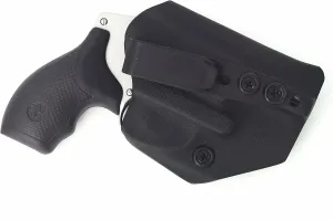 Compatable with J Frame 5 Shot 642/442 38 Special .38 Ambidextrous IWB Kydex Holster Inside Waistband Carry Holster Made in USA by Fast Draw USA