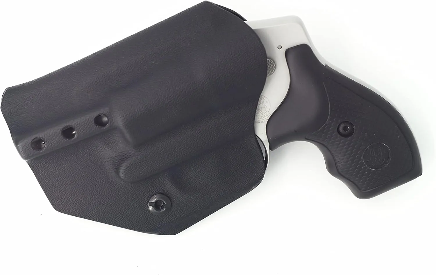 Compatable with J Frame 5 Shot 642/442 38 Special .38 Ambidextrous IWB Kydex Holster Inside Waistband Carry Holster Made in USA by Fast Draw USA