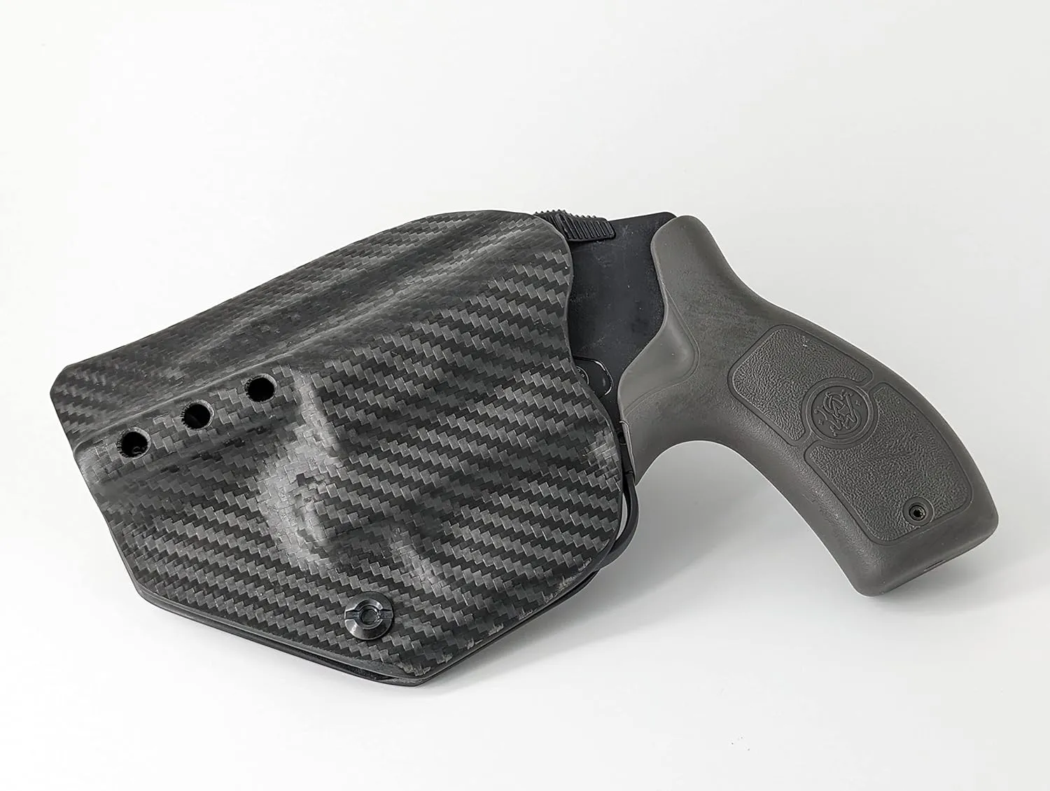 Compatible with Smith & Wesson M&P Bodyguard 38 Special Ambidextrous IWB Kydex Holster Inside Waistband Concealed Carry Holster Made in USA by Fast Draw USA
