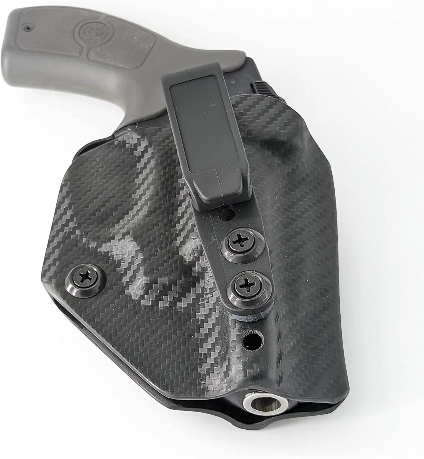 Compatible with Smith & Wesson M&P Bodyguard 38 Special Ambidextrous IWB Kydex Holster Inside Waistband Concealed Carry Holster Made in USA by Fast Draw USA
