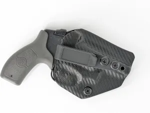 Compatible with Smith & Wesson M&P Bodyguard 38 Special Ambidextrous IWB Kydex Holster Inside Waistband Concealed Carry Holster Made in USA by Fast Draw USA