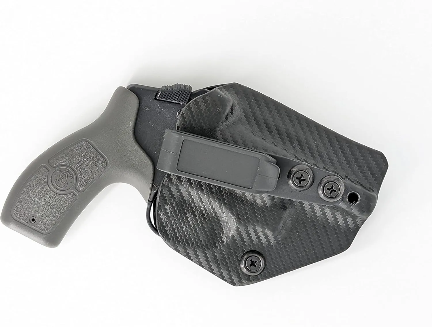 Compatible with Smith & Wesson M&P Bodyguard 38 Special Ambidextrous IWB Kydex Holster Inside Waistband Concealed Carry Holster Made in USA by Fast Draw USA