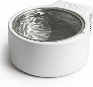 CoolBowl Cooling Dog Water Bowl 1.2L – Refrigerated Dog Bowl for Small, Medium & Large Dogs. Fresh Cool Water All Day. Ideal for Summer Hydration - Heat Wave Ready