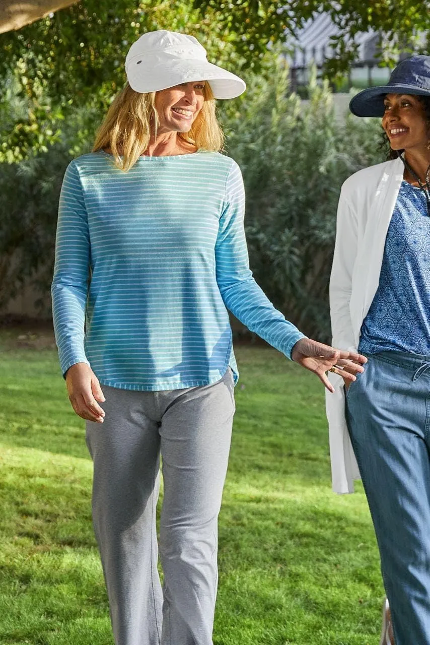 Coolibar UPF 50  Women's Heyday Side Split Shirt - Sun Protective