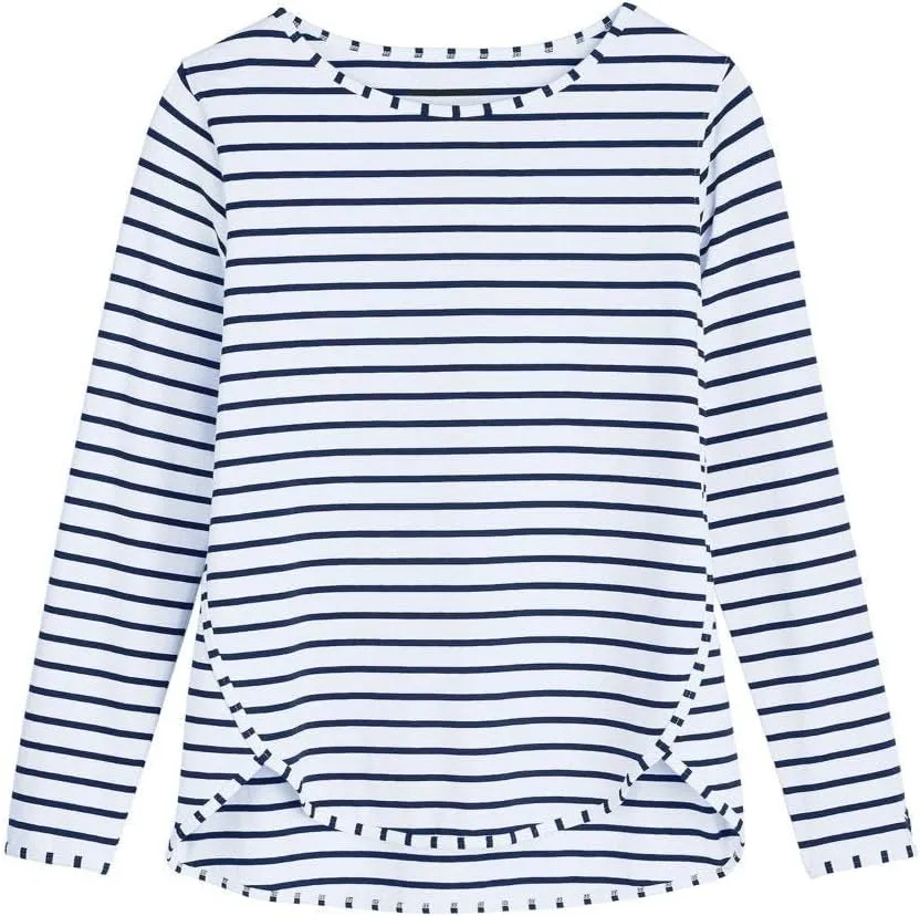 Coolibar UPF 50  Women's Heyday Side Split Shirt - Sun Protective