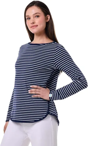 Coolibar UPF 50  Women's Heyday Side Split Shirt - Sun Protective