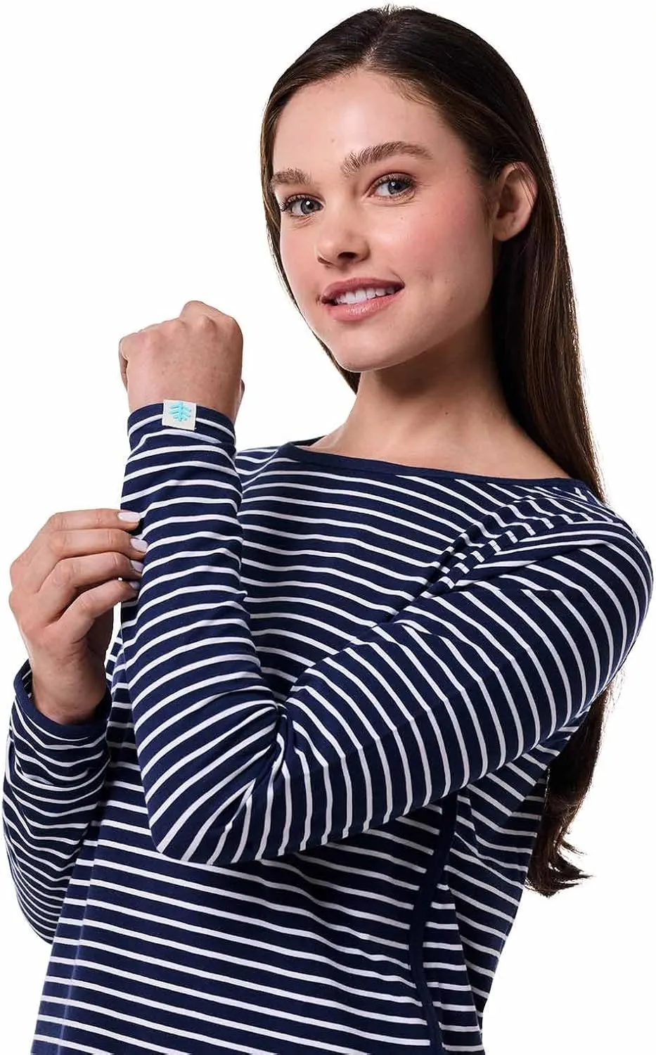 Coolibar UPF 50  Women's Heyday Side Split Shirt - Sun Protective