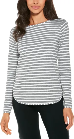 Coolibar UPF 50  Women's Heyday Side Split Shirt - Sun Protective