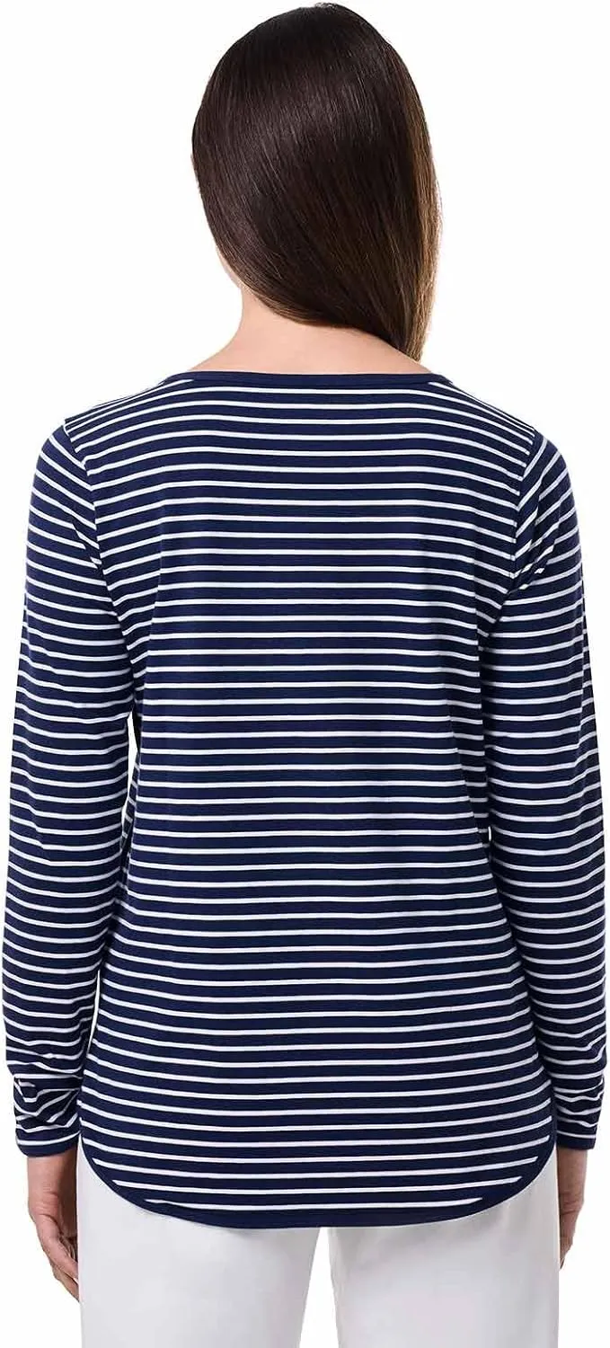 Coolibar UPF 50  Women's Heyday Side Split Shirt - Sun Protective