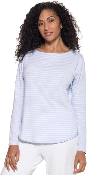 Coolibar UPF 50  Women's Heyday Side Split Shirt - Sun Protective