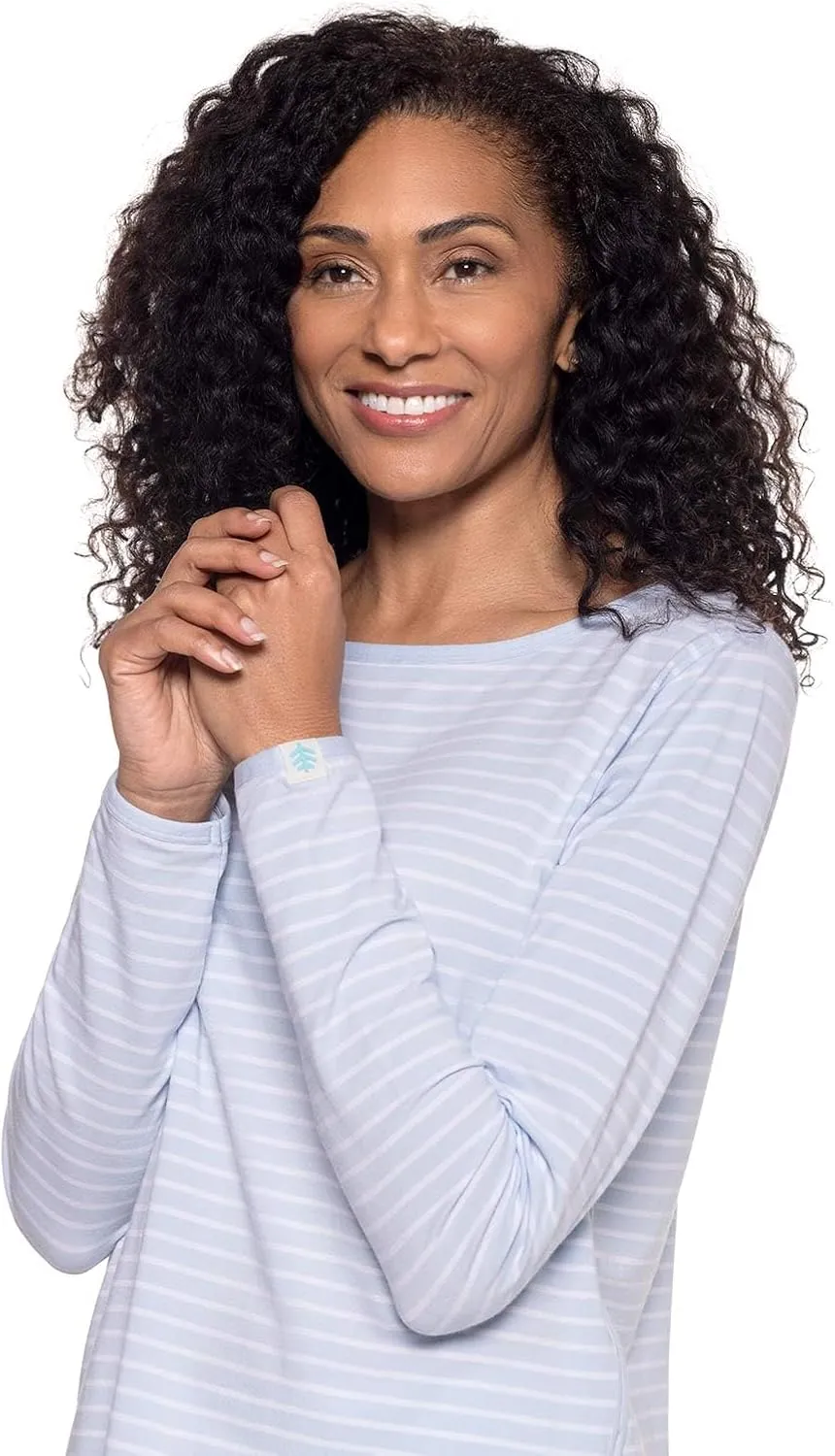 Coolibar UPF 50  Women's Heyday Side Split Shirt - Sun Protective