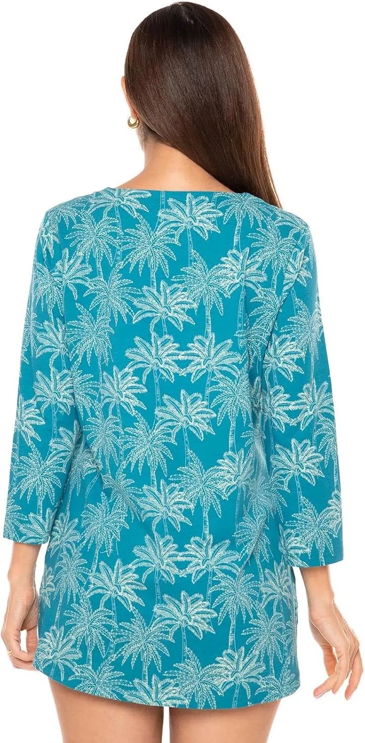 Coolibar UPF 50  Women's St. Lucia Tunic Top - Sun Protective
