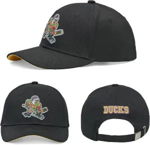 D-5 Mighty Ducks Adjustable Snapback Hat for Men Women #96 Conway #99 Banks Unisex Hip Hop Baseball Cap