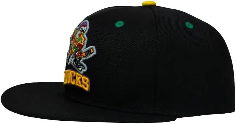 D-5 Mighty Ducks Adjustable Snapback Hat for Men Women #96 Conway #99 Banks Unisex Hip Hop Baseball Cap