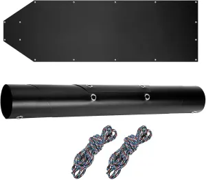 Deer Drag Sled Portable Ice Fishing Sled with Rope Outdoor Multi Purpose Utility Sled for Hauling Ice Fishing Supplies Hunting Game
