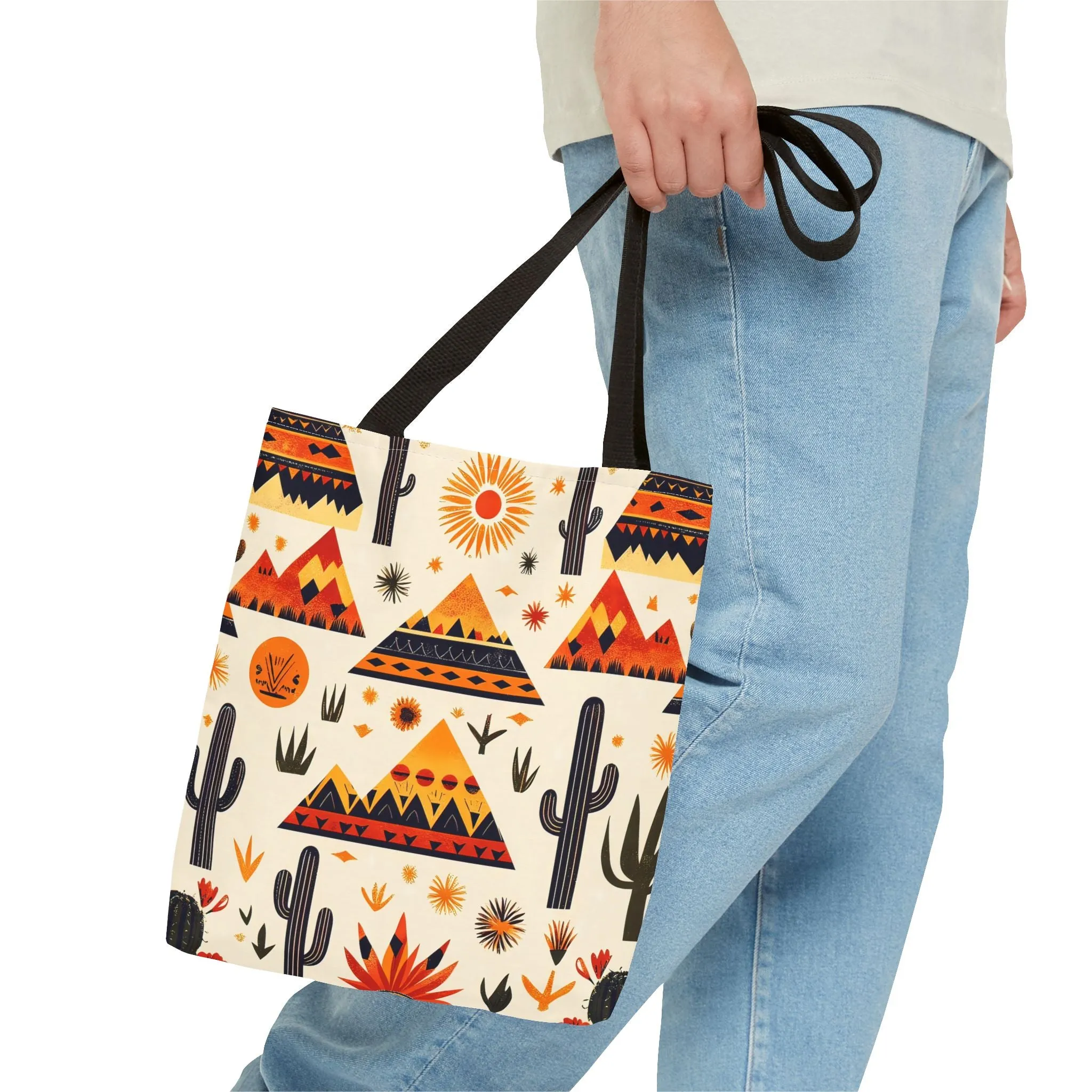 Desert Adventure Tote Bag | Bohemian Style, Eco-Friendly Bag, Perfect for Beach Days, Travel, Shopping, Gifts, Southwestern Tote Bag