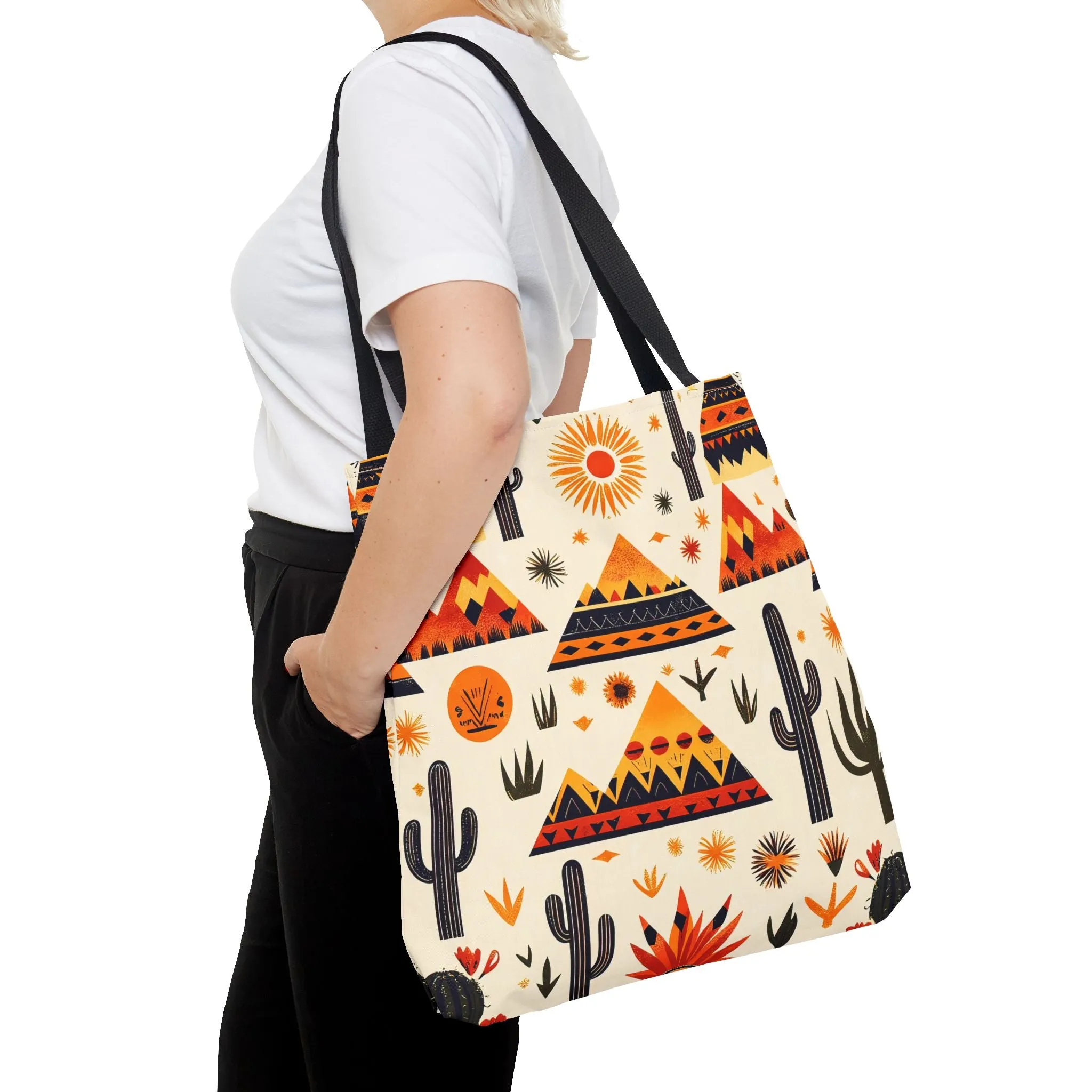 Desert Adventure Tote Bag | Bohemian Style, Eco-Friendly Bag, Perfect for Beach Days, Travel, Shopping, Gifts, Southwestern Tote Bag