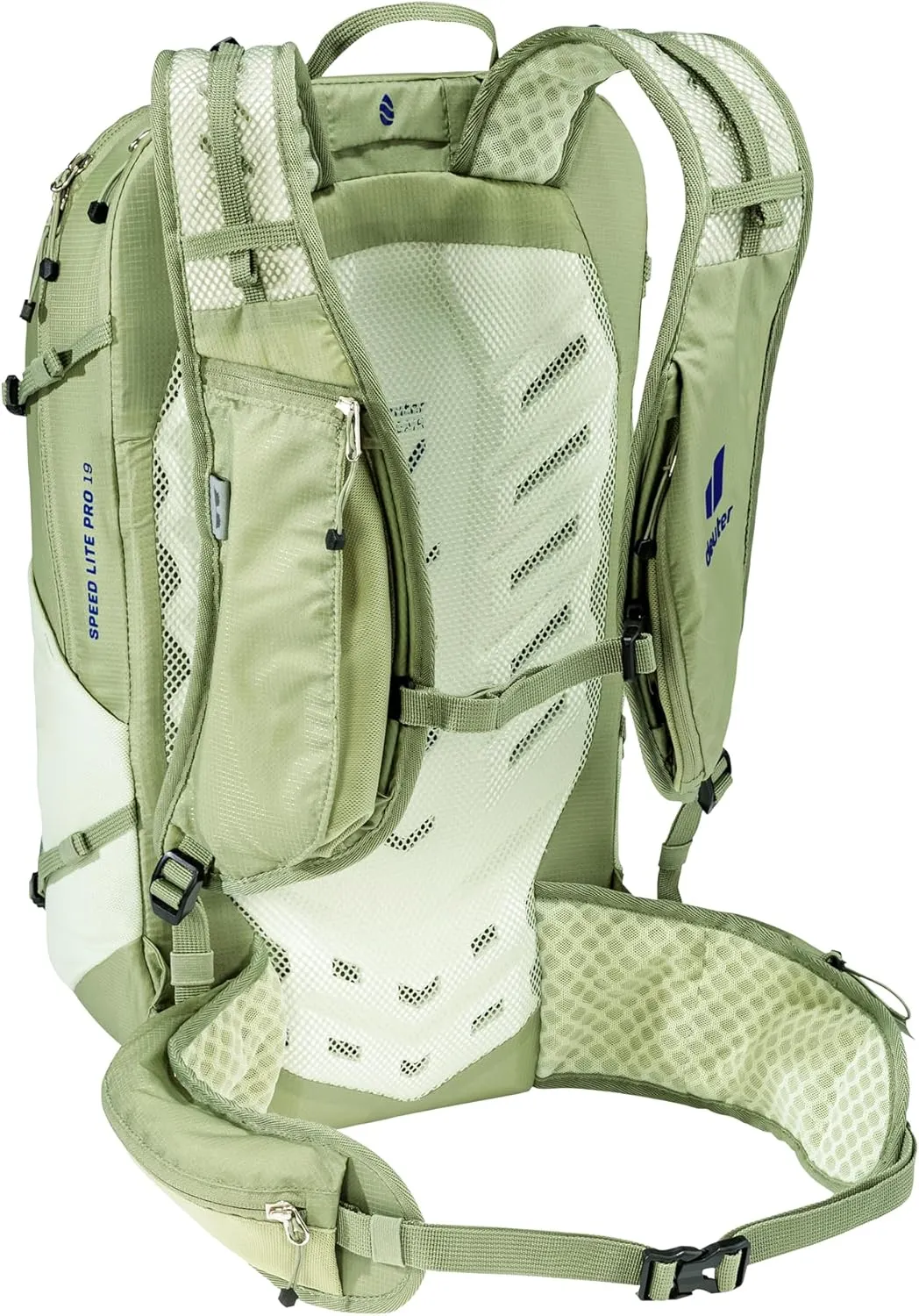 Deuter Unisex Speed Lite Pro 19L Mountain Hiking Backpack, 19 Liters, Mineral-Grove, 19 Liters