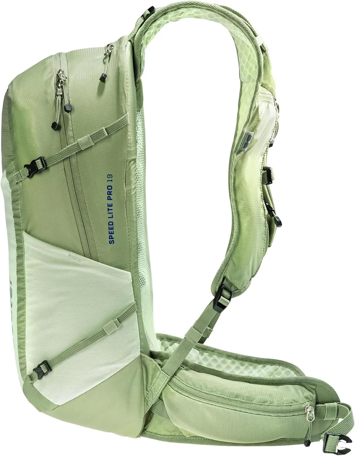 Deuter Unisex Speed Lite Pro 19L Mountain Hiking Backpack, 19 Liters, Mineral-Grove, 19 Liters