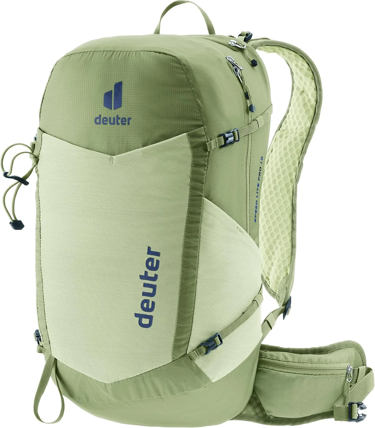 Deuter Unisex Speed Lite Pro 19L Mountain Hiking Backpack, 19 Liters, Mineral-Grove, 19 Liters