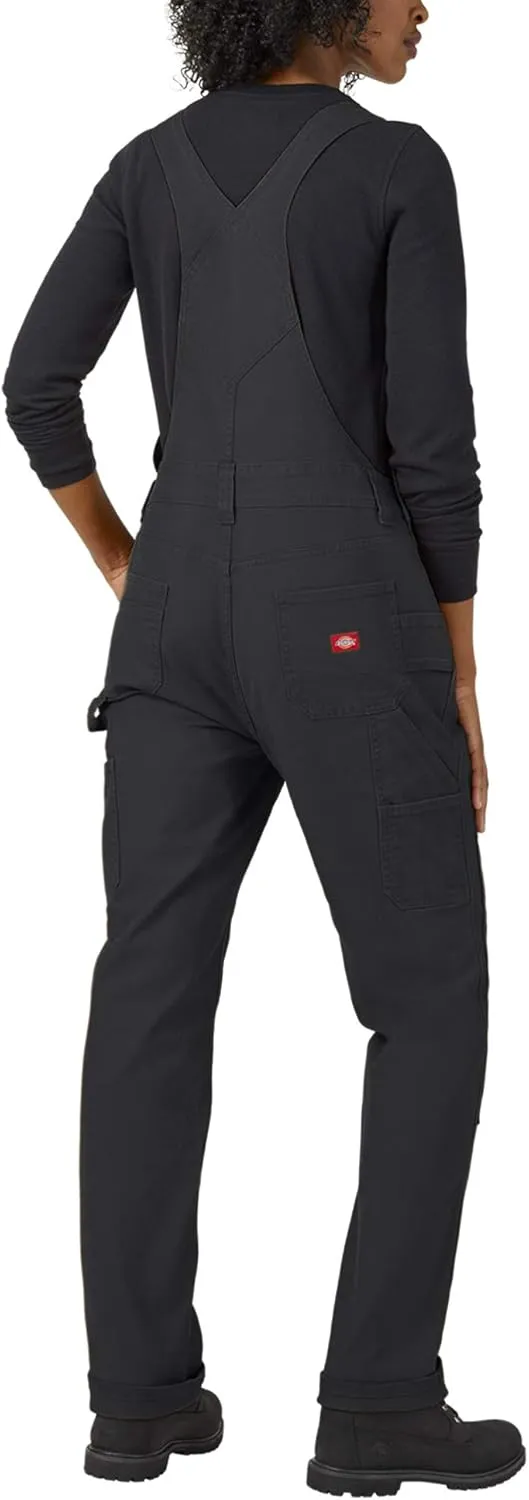 Dickies womens Denim Double Front Bib Overalls