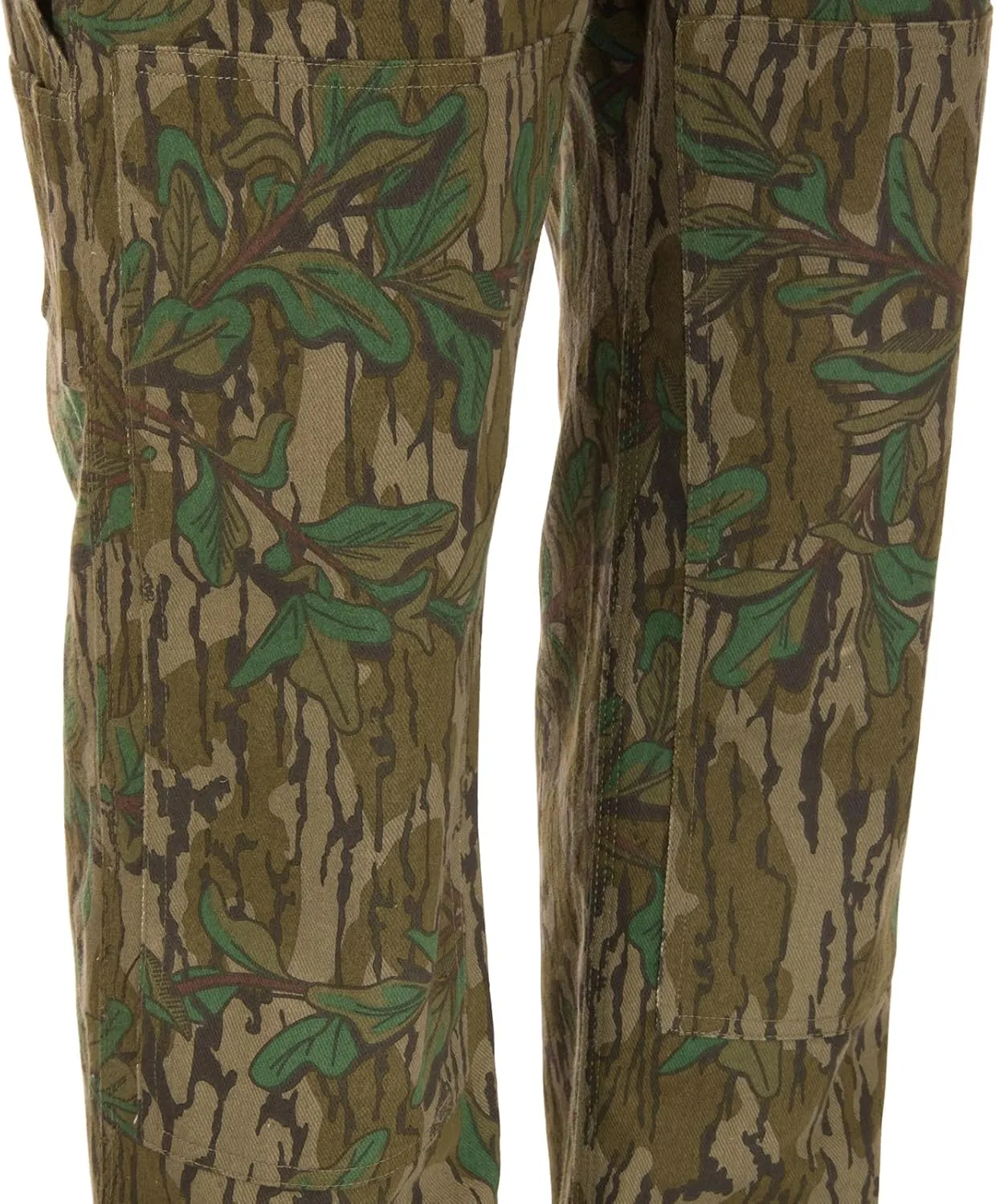 Drake Waterfowl Men's Throwback 80 Field Durable Heavy-Duty Cotton Twill Hunting Bib W/Double-Layer Reinforced Knees