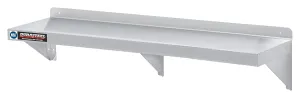 DuraSteel Stainless Steel Wall Shelf - 60" Wide x 12" Deep Commercial Grade - NSF Certified - Industrial Appliance Equipment (Restaurant, Bar, Home, Kitchen, Laundry, Garage and Utility Room)