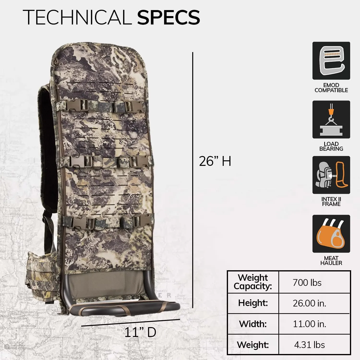 Eberlestock F1 Mainframe - The Most Versatile Pack Ever - Fully Adjustable with Endless Configurations