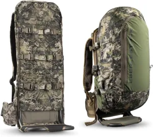 Eberlestock Ultralight EMOD Setup - F1 Mainframe (Mountain, Tall) and Vapor 2500 Backpack (Mountain) Bundle - Full Adjustable Modular System
