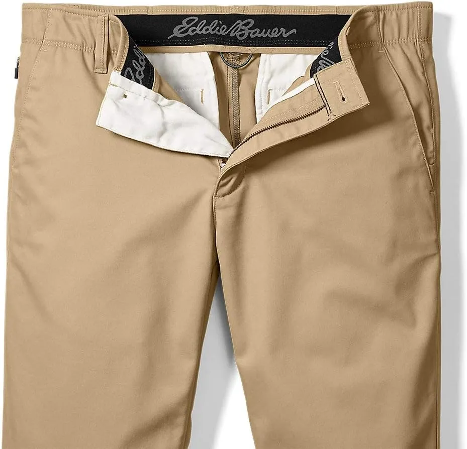 Eddie Bauer Men's Flex Wrinkle-Resistant Sport Chinos - Classic