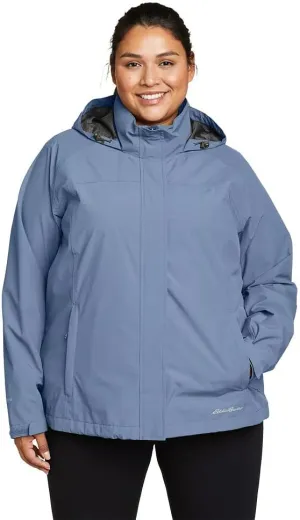 Eddie Bauer Women's Packable Waterproof Rainfoil Rain Jacket