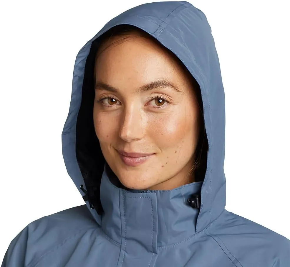 Eddie Bauer Women's Packable Waterproof Rainfoil Rain Jacket